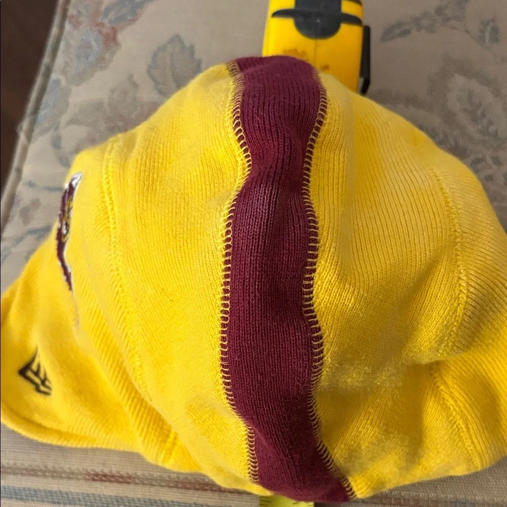 Yellow and Maroon Sun Devils hat